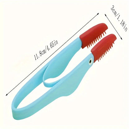 1Pc Pet Tear Stain Remover Comb - Gentle Dog Eye Cleaning Brush for Pet Grooming Supplies, No Electricity Needed